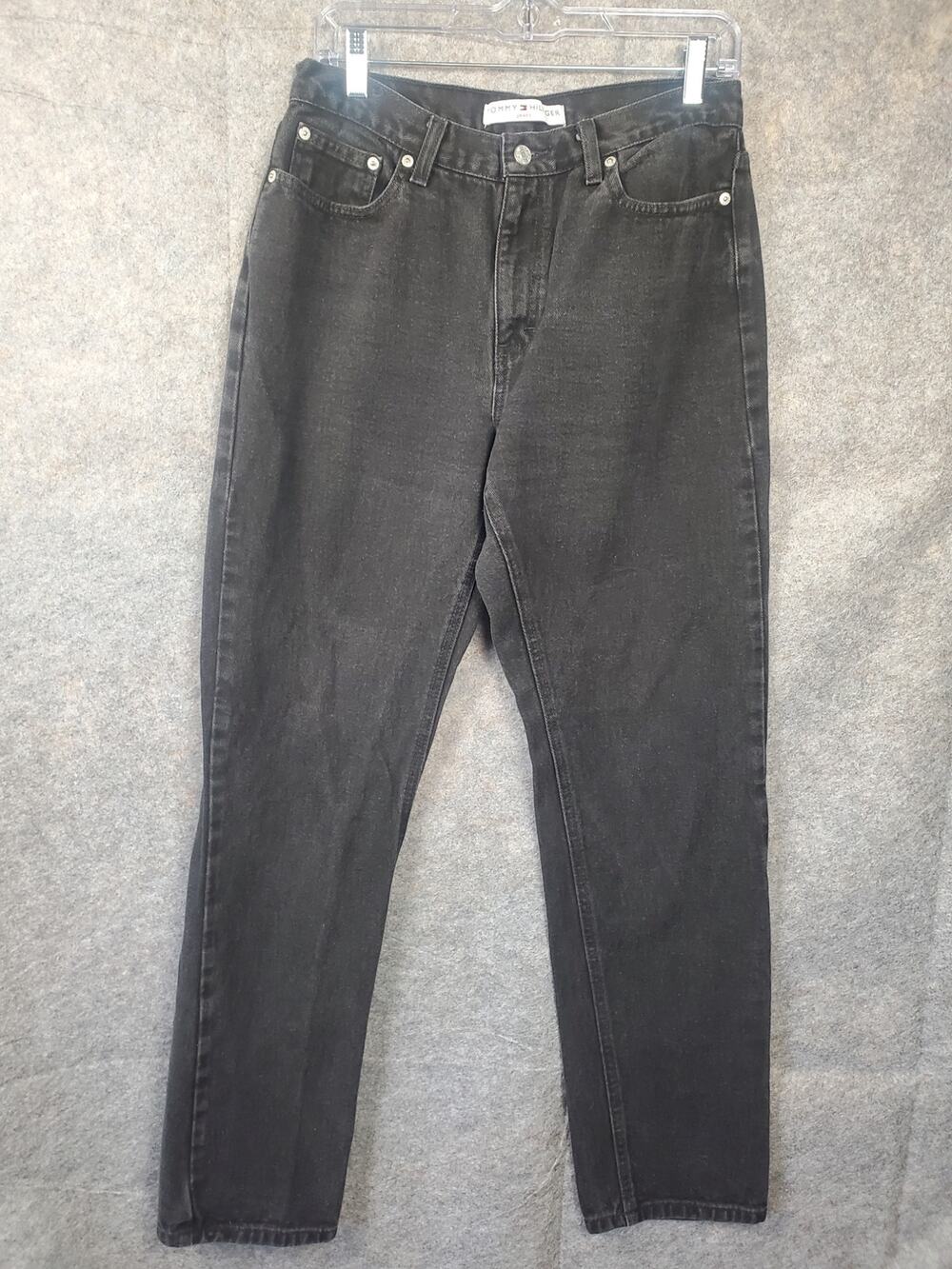 VTG Women's Tommy Hilfiger Size 10 Black Jeans
